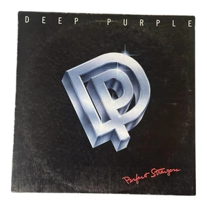 Deep Purple Perfect Strangers Mercury 1984 G VG EX US First Press Vintage Vinyl - Picture 1 of 8
