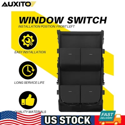 Interruptor de control de ventana delantera izquierda para Tesla Modelo 3 2021-2024 / Modelo Y 20-2024 Y Foto 1 de 4