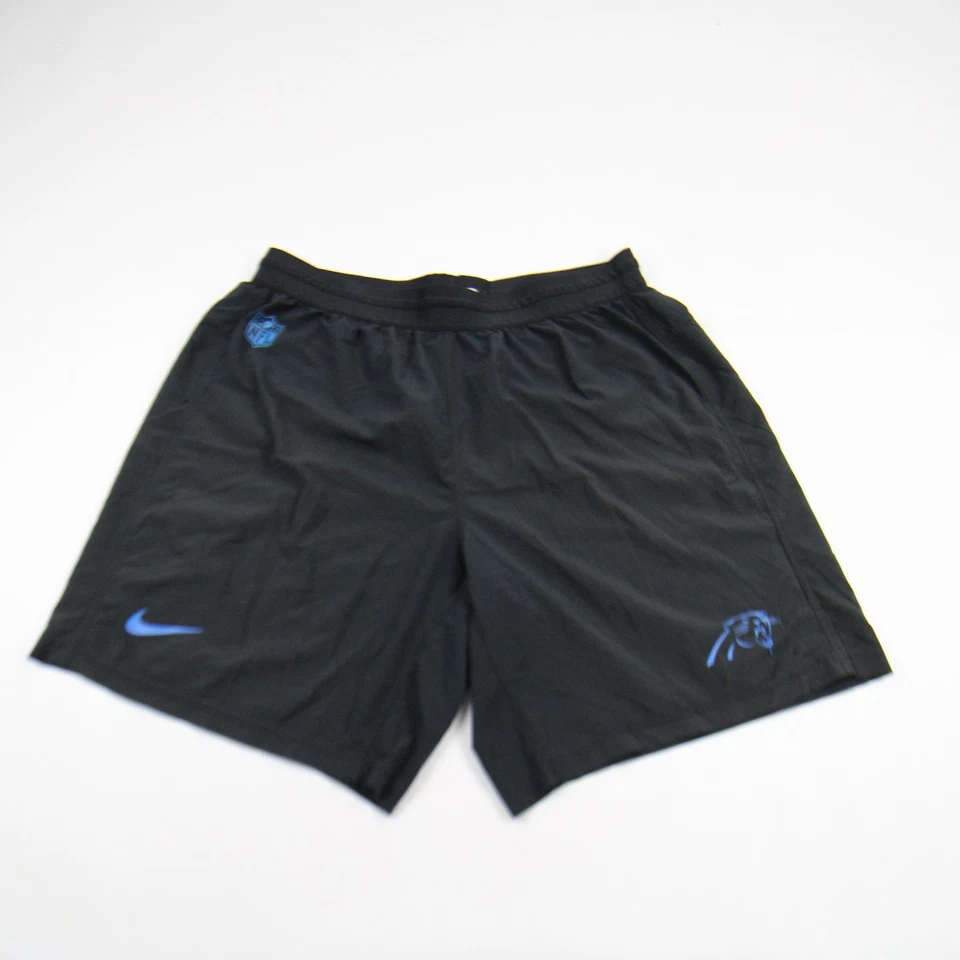 Carolina Panthers Nike NFL On Field Athletic Shorts Men's Black Used - Image 1 of 1
