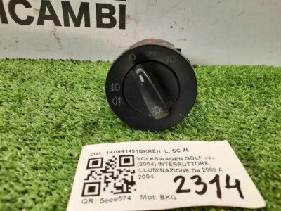 Luces de control de interruptor para VOLKSWAGEN Golf 5 Sedán 1C0941531A (03 > 08) Foto 1 de 3