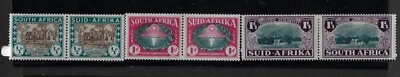 Sudáfrica par semipostal sg 82-84/Scott B9-B11, MHR. CV £55 (aa804b Foto 1 de 3