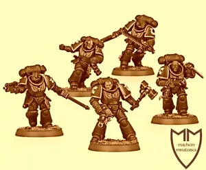 FULL KIT, Assault Intercessors, Primaris - Warhammer 40k, Space Marines NOS - Picture 1 of 5