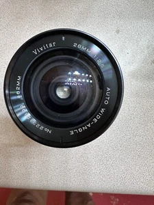 Vivitar 28mm 1:2.5 auto wide-angle F 2.5 - Picture 1 of 6