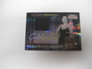 Swatch Donruss Americana Hollywood Legends epoca d'oro Gloria Swanson 02/50 - Foto 1 di 2