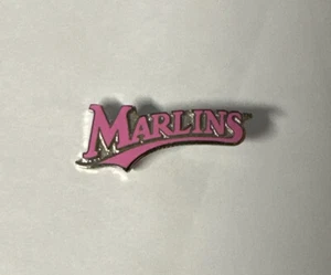 Florida Marlins Logo Pin MLB PINK LADIES - Picture 1 of 1