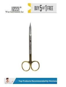 Wise Dental Surgical Goldman-Fox Schere gebogene Klingen mit einer Klinge gezackt - Bild 1 von 1