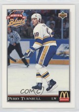 1992 Upper Deck McDonald's/Coca-Cola The Best of St Louis Blues Perry Turnbull