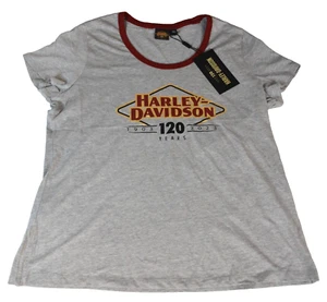 Harley-Davidson T-Shirt 120th Anniversary Speedbird Diamond Damen Gr. 2XL Neu mit Etikett - Bild 1 von 7
