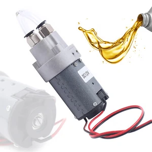 Bomba de aceite eléctrica micro engranaje 12V bomba de transferencia de autoaspiración de aceite residual 23W 65db - Imagen 1 de 13