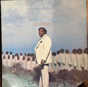 Rev. James Cleveland: It's A New Day 1979 LP •• DBL Album NEW PROMO IN ORIG SEAL - Bild 1 von 2