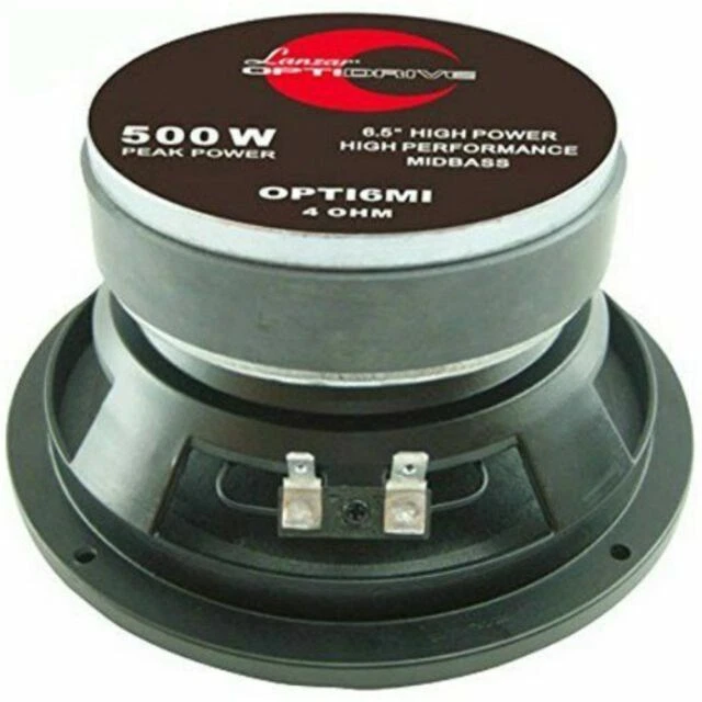 Lanzar OPTI6MI Altoparlante Basso Medio 6.5" 500W
