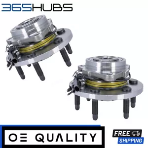 2x Front Wheel Bearing Hub Assembly for 07-13 Chevy Avalanche & Silverado 1500 - Picture 1 of 12
