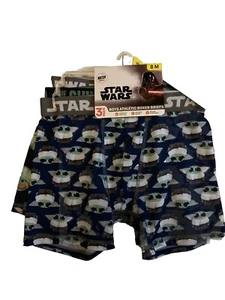 Star Wars Boys Athletic Boxer Briefs 3 Pack Size 8m - Picture 1 of 5