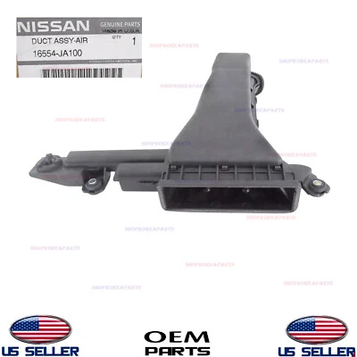 Conducto de admisión de aire superior genuino OEM Nissan Altima 3,5 L 2007-2014 16554-JA100 Foto 1 de 2