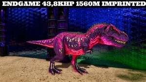 ARK Survival Ascended PvE PC/XBOX/PS5 Top Stats Rex 43kHp 1560m bedruckt ASA - Bild 1 von 17