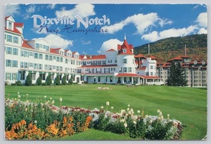 Kontinentale Postkarte Dixville Notch New Hampshire Hotel - Bild 1 von 2
