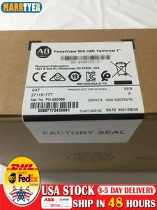 New Factory Sealed Allen-Bradley 2711R-T7T PANELVIEW 800 7-INCH HMI TERMINAL - Picture 1 of 6