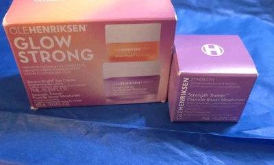 Ole Henriksen GLOW STRONG Set Strength Trainer 15ml+7ml & Banana Bright Eye Duo — 第 1/4 张图片