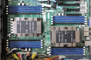 Supermicro X11DPH-T REV: 1.00 Motherboard With Heatsinks and IO Shield - Picture 1 of 5