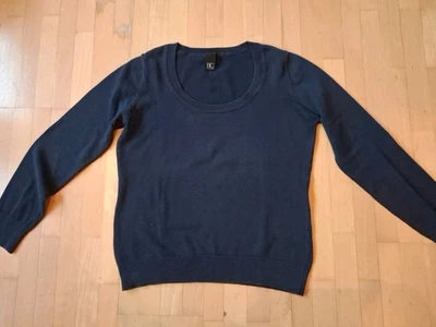 b.c. best connections (Heine) damen Pullover Feinstrick Gr 38 Blau - Bild 1 von 4