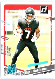 Bijan Robinson Donruss sports #305 Football RC Atlanta Falcons - Picture 1 of 2