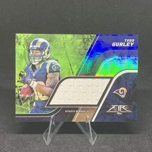 Maglia RC Topps Fire 2015 - Jumbo Relics Todd Gurley II #FJR-TG verde/99 - Foto 1 di 2