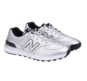 New Balance Golfschuh Damen 574 Greens V2 Silber Gr. EU 40.5 - Bild 1 von 5