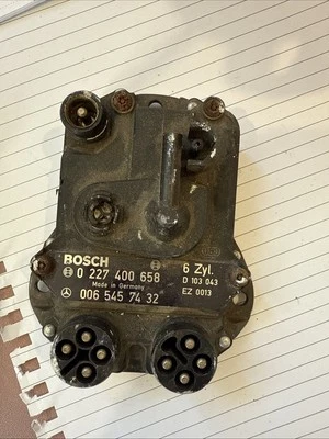 88-89 MERCEDES BENZ W124 BOSCH EZL MÓDULO DE CONTROL DE ENCENDIDO 0065457432 300E CE Foto 1 de 3