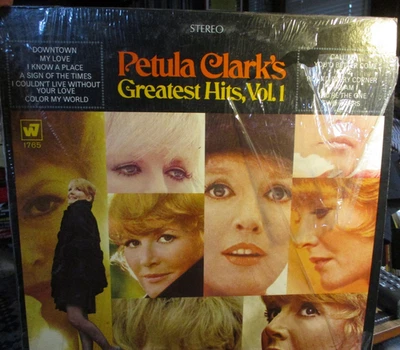 1968 PETULA CLARK Greatest Hits Vol. 1 Stereo LP Warner Bros. 1765 Shrink VG+/NM - Image 1 of 3