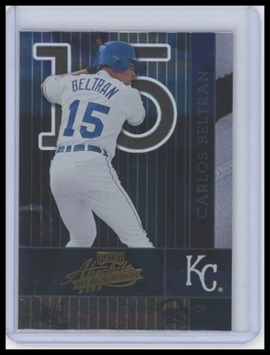 2002 Playoff Absolute Memorabilia #68 Carlos Beltran - Image 1 of 2