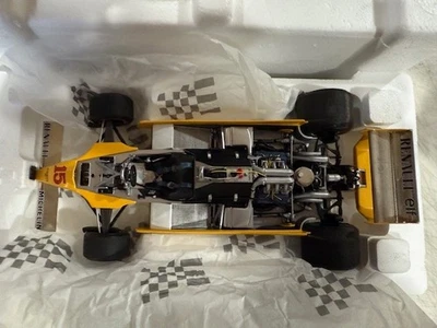 1. 18 DIECAST EXOTO RENAULT RE 20 FORMULA 1 RACE CAR FULLY DETAILED. - Image 1 of 4