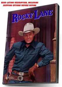 ALLAN ROCKY LANE 51 COMPLETE REMASTERED MOVIE DVD WESTERN COLLECTION NEW - Picture 1 of 1