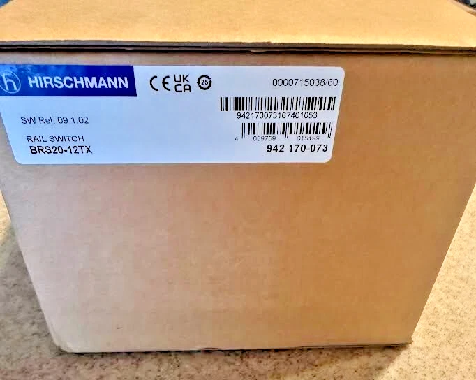 Conmutador Ethernet industrial administrado Hirschmann BRS20-12009999-STCY99HHSES BOBCAT Foto 1 de 4