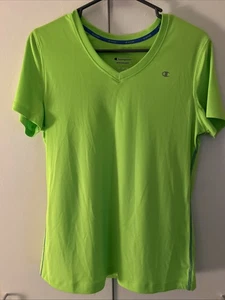 Women’s Champion Performance Vapor Green Large Top - Picture 1 of 3