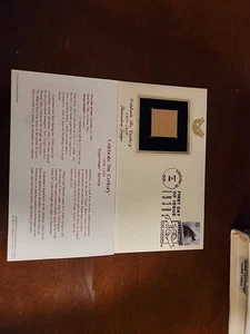 Golden Replicas 22k Stamps of the Century 1900-1990s 76 Stamp Covers - Picture 1 of 10