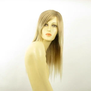 Perruque femme mi-longue blond méché blond très clair HELOISE 15t613 - Imagen 1 de 8