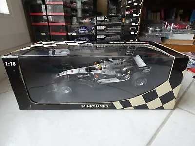Mclaren Mercedes MP4-20 Juan Pablo Montoya #10 2005 1/18 Minichamps F1 Formula 1 - Image 1 of 4