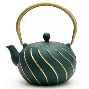 Tea Kettle Japanese Cast Iron Teapot with Infuser Stovetop Safe Cast Iron Tea... - Picture 1 of 7