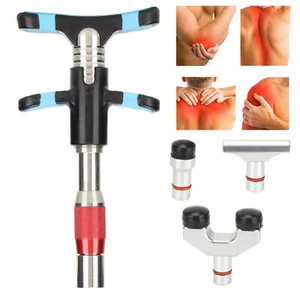 Chiropractic Adjustment Tool 10 Strength Levels 3 Heads Spine Therapy Corrector - Picture 1 of 24