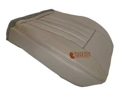 2007 Compatível com Jeep Liberty Driver Capa de Assento de Couro Cinza Claro Pedra - Imagem 1 de 4