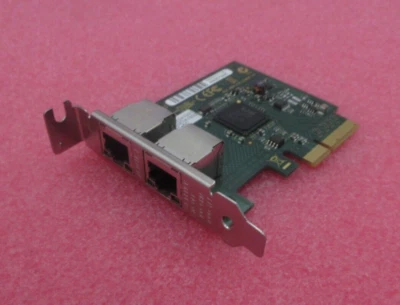 Fujitsu I350-T2 Dual Port 1GbE Ethernet RJ45 Network Adapter PCI-E HH D3035-A11 - Image 1 of 4