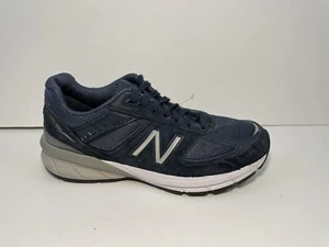 New Balance Women's M990NV5 Navy / Silver Made In USA Running Size 7.5 B - Picture 1 of 11