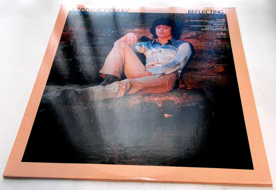 Johnny Rodriguez Reflecting 1976 Mercury 1110 Country 33rpm Vinyl LP Near Mint - Image 1 of 1