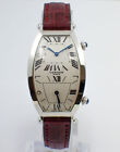 Cartier Tonneau Privee Collection 2487 Dual Time Platinum Watch Limited Edition 
