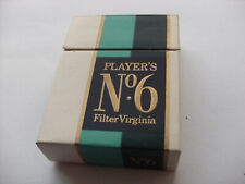 Vintage Empty Cigarette Packet - Players No 6 20's Type 17