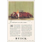 1934 Buick: Greet You With a Smile Vintage Print Ad