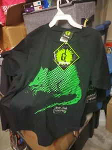 Vintage Gänsehaut Neon Ratte T-Shirt 1996 Nickelodeon RL Stine NEU Halloween - Bild 1 von 5