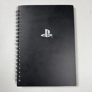 NUOVO LIBRO VINTAGE SONY PLAYSTATION PS LOGO GIOCHI NOTEBOOK NERO PROMOZIONALE! - Foto 1 di 4