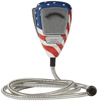 ASTATIC Handmikrofon mit USA-Design inklusive Adapter für Handfunkgerät K-Type - Bild 1 von 3