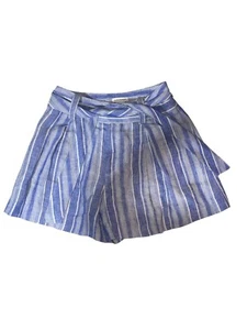 Club Monaco Women's Stella High Waisted Linen Short Size 2 - Picture 1 of 9